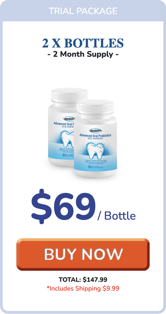 Dentolyn trial package with two bottles
