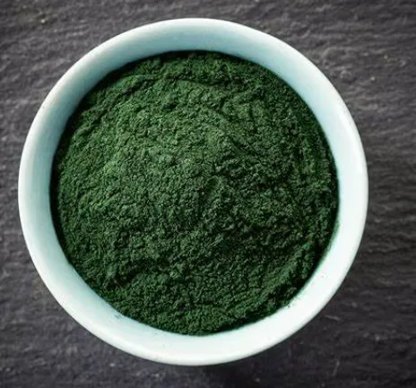 Chlorella powder featured in Dentolyn tablets