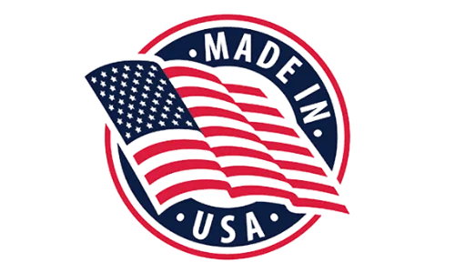 Made in USA quality standard badge